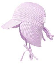 Load image into Gallery viewer, Flap Cap Baby Lavender
