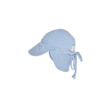 Load image into Gallery viewer, Toshi Flap Cap Baby Sky, Baby and Children&#39;s Hats and Accessories One Country Mouse Kids
