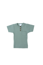 Load image into Gallery viewer, Philippe Short Sleeve Top - Sky
