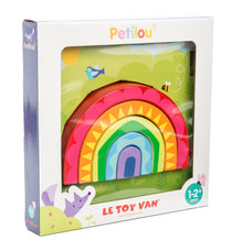 Load image into Gallery viewer, Petilou Rainbow Tunnel Toy
