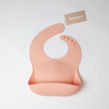 Load image into Gallery viewer, Rommer co Baby Silicone Bib, Silicone baby bib, eco-friendly baby bib, baby meal time, Rommer bibs, bowl, sippy cups, One Country Mouse Kids
