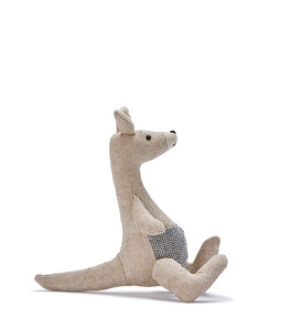 Nana Huchy Mini Kylie Kangaroo Rattle. Baby Rattles. Australian animal soft toy.