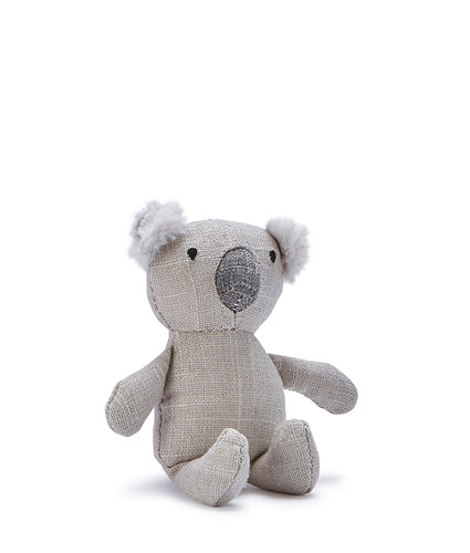 Nana Huchy Mini Keith Koala Rattle. Baby Rattles. Australian animal soft toy.