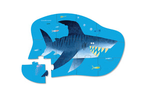 Mini Puzzle 12 pc - Shark City