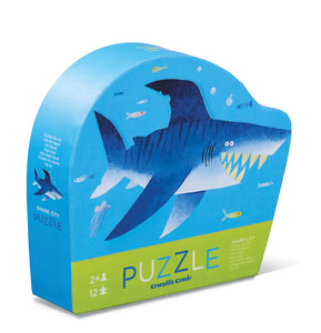 Mini Puzzle 12 pc - Shark City