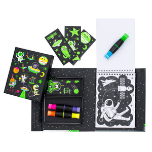 Neon Colouring Set - Outer Space