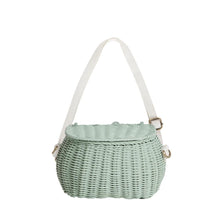 Load image into Gallery viewer, Olliella Mini Chari Bag | Mint One Country Mouse Kids
