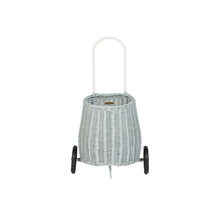 Load image into Gallery viewer, Rattan Original Luggy -Vintage Blue
