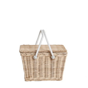 Olliella piki basket straw One Country Mouse Kids