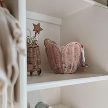 Load image into Gallery viewer, Rattan Lily Basket Set -  Blush
