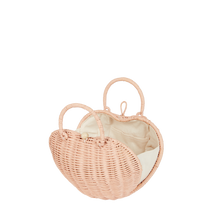 Load image into Gallery viewer, Rattan Luvya Bag Rose
