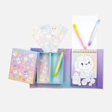 Load image into Gallery viewer, Tiger tribe Colouring Set - Pastel Colouring Set - Kawaii Cafe. Educational toys, interactive toys, One Country Mouse Kids Yamba, Yamba kids, kids store yamba
