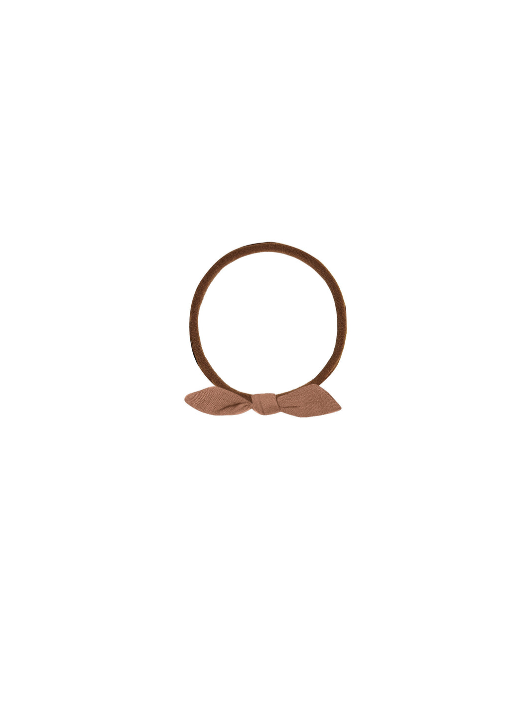 little knot headband | sienna - brown