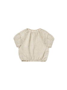 cinch shortsleeve tee | basil stripe