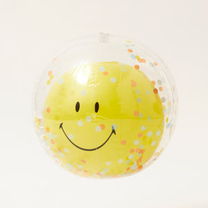 Inflatable Beach Ball Smiley