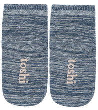 Load image into Gallery viewer, Organic Socks Ankle Marle Midnight
