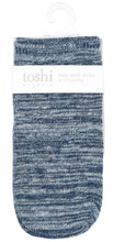 Load image into Gallery viewer, Organic Socks Ankle Marle Midnight
