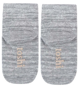 Organic Socks Ankle Marle Pebble