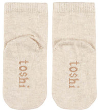 Load image into Gallery viewer, Organic Baby Socks Dreamtime | Oatmeal
