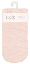 Load image into Gallery viewer, Organic Baby Socks Dreamtime | Peony
