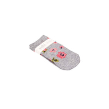 Load image into Gallery viewer, Organic Baby Socks Jacquard Rosewood
