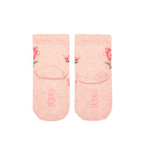 Load image into Gallery viewer, Organic Baby Socks Jacquard Wild Rose
