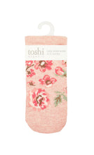 Load image into Gallery viewer, Organic Baby Socks Jacquard Wild Rose
