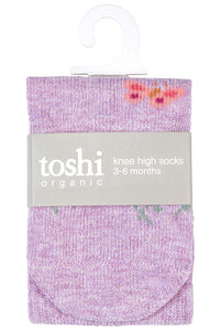 Organic Socks Jacquard Lavandula