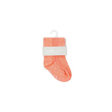 Load image into Gallery viewer, Organic Socks Knee Dreamtime Coral

