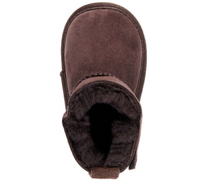 EMU AUSTRALIA Platinum Baby Bootie | Chocolate