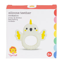 Load image into Gallery viewer, Silicone Teether Cockatoo
