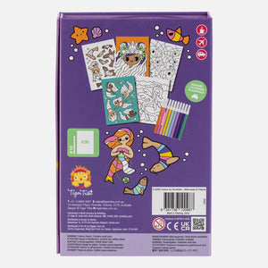 Colour by Numbers - Mermaids and Friends