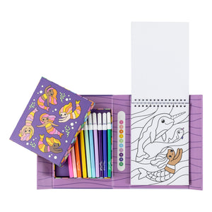 Colour by Numbers - Mermaids and Friends