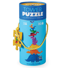 Load image into Gallery viewer, Tower Puzzle 30 pc - Dinosaur
