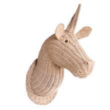 Load image into Gallery viewer, Rattan Wall Decor - Unicorn
