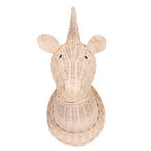 Load image into Gallery viewer, Rattan Wall Decor - Unicorn
