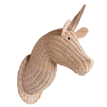 Load image into Gallery viewer, Rattan Wall Decor - Unicorn
