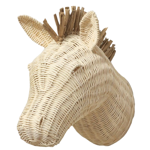 Rattan Wall Decor - Horse