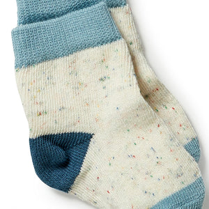 Organic 3 Pack Baby Socks Arctic Blast