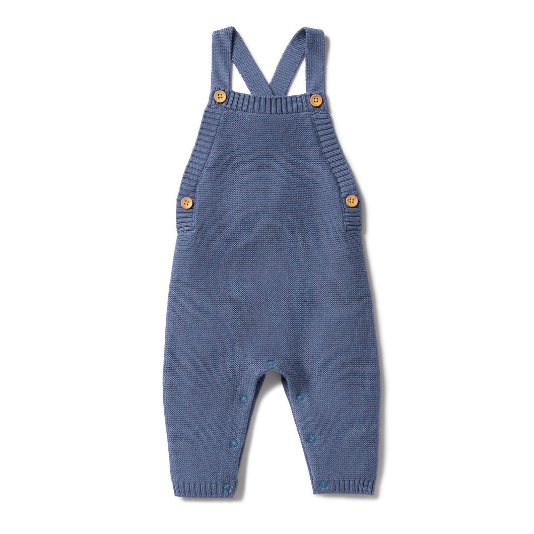 Knitted Overall - Blue Depths