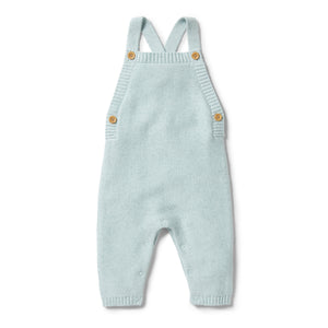 Knitted Overall - Mint Fleck