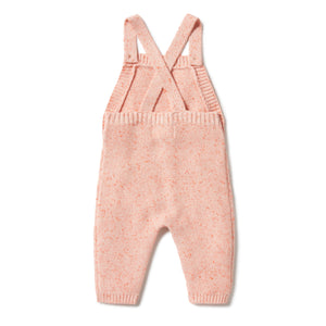 Knitted Overall - Silver Peony Fleck