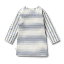 Load image into Gallery viewer, Organic Stripe Rib Top - Blue Depths
