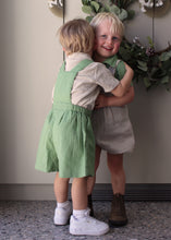 Load image into Gallery viewer, Christmas Khaki Green Tailored Unisex Overalls
