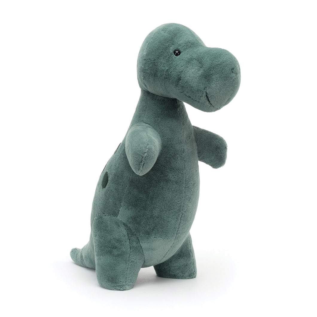 Jellycat Big Spottie T-Rex Green