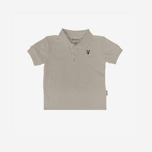Boys Classic Polo Shirt - Grey