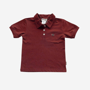 Boys Classic Polo Shirt - Red