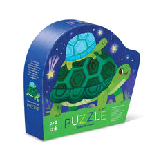 Load image into Gallery viewer, Mini Puzzle 12 pc - Turtles Together
