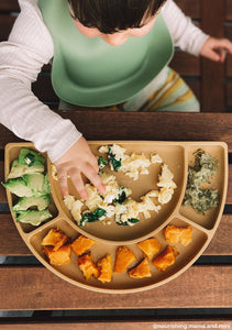 silicone divided plate Sage