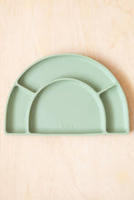 Load image into Gallery viewer, silicone divided plate Sage
